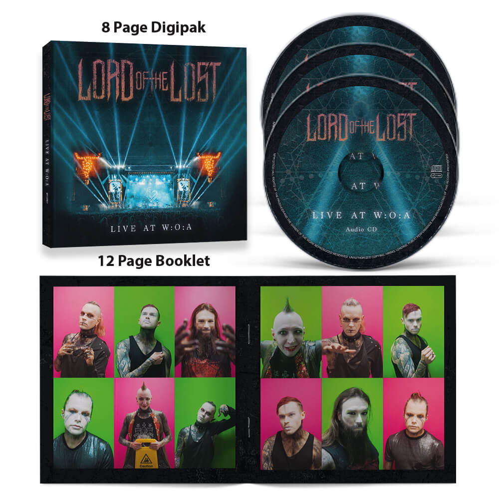 Lord Of The Lost - Live At W:O:A (Digipak) (CD + Blu-ray DVD)