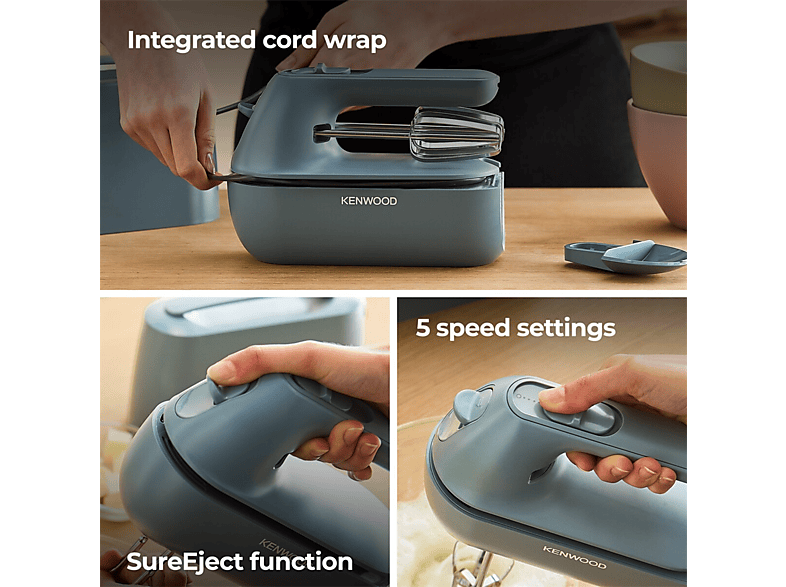 Kenwood GO HMP40.000GY Handmixer (Grau, 350 Watt) — Foto 2 von 2
