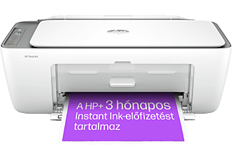 HP DeskJet 2820E multifunkciós színes tintasugaras nyomtató, A4, Wi-Fi, HP+, 3 hónap Instant Ink (588K9B)