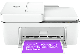 HP DeskJet 4220E multifunkciós színes tintasugaras nyomtató, A4, ADF, Wi-Fi, HP+, 3 hónap Instant Ink (588K4B)