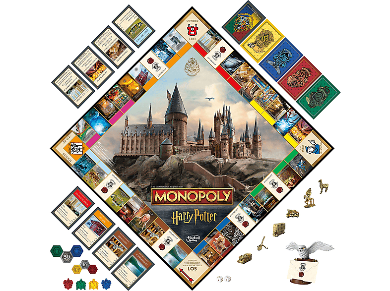 HASBRO GAMING Monopoly Harry Potter Brettspiel Mehrfarbig