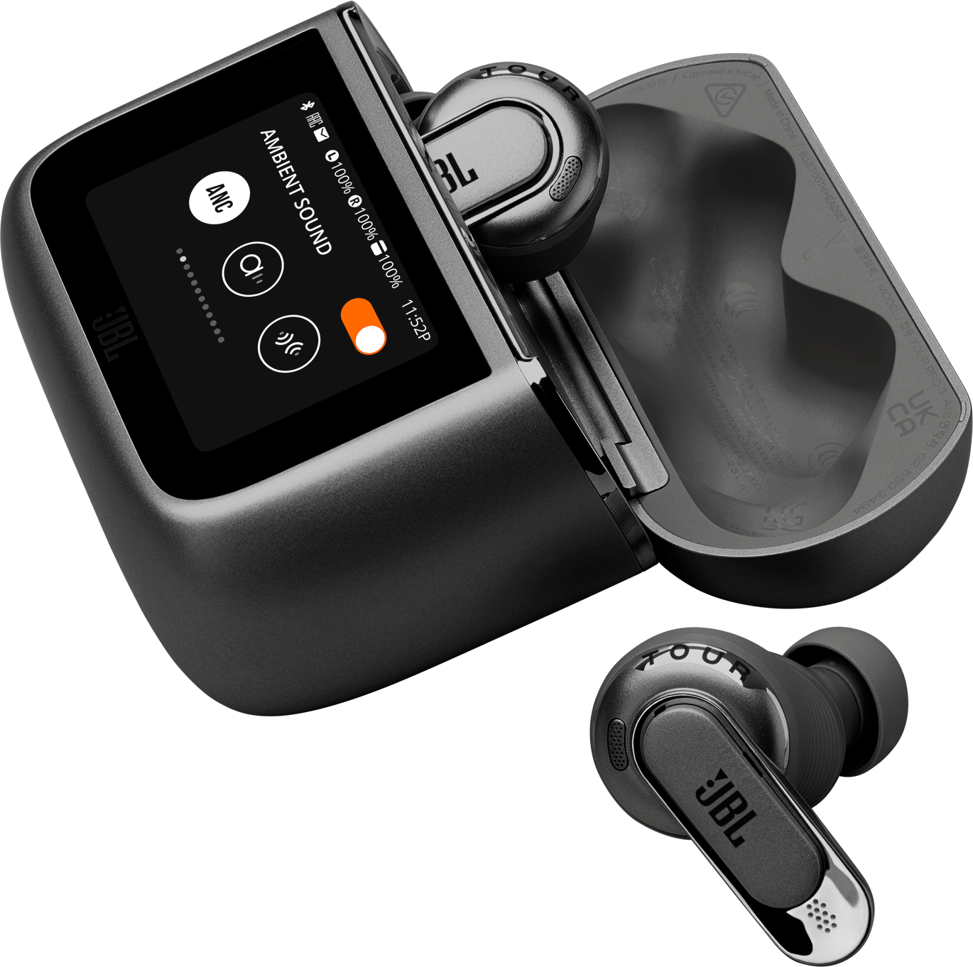 JBL tour pro 3片耳 JBL Tour Pro 3, In-ear True Wireless Ohrhörer Bluetooth Schwarz