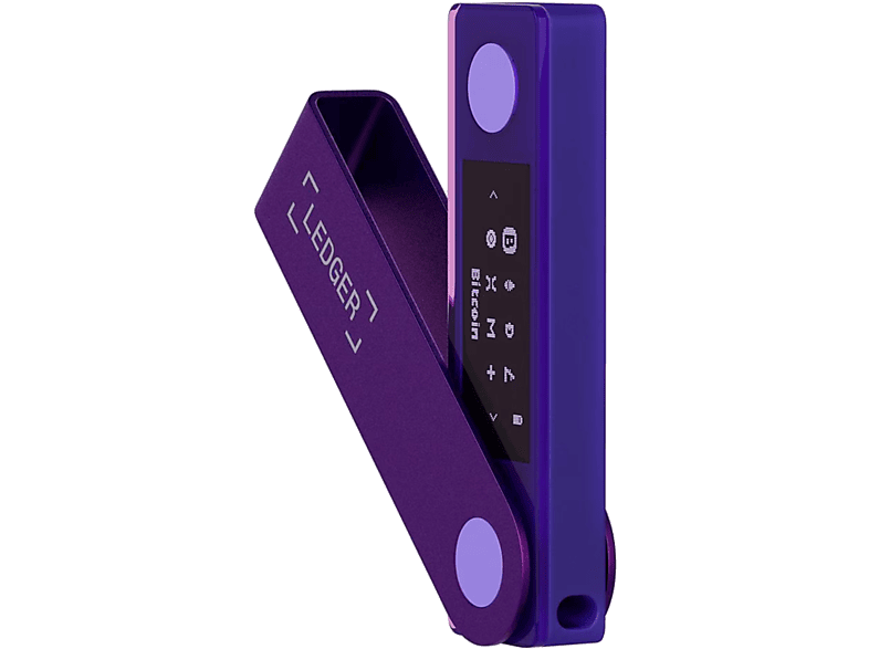 LEDGER Nano X Krypto-Wallet Amethyst Purple