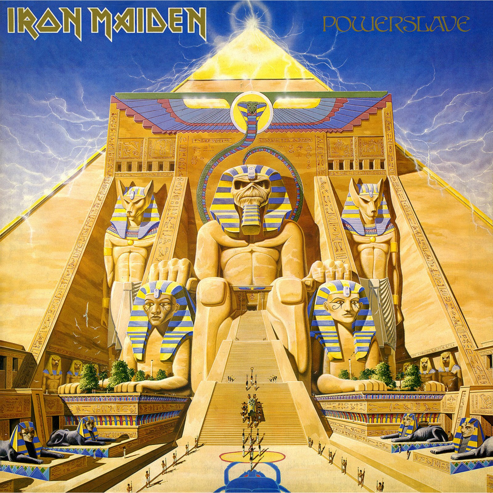 Iron Maiden - Powerslave (Remastered) (Vinyl LP (nagylemez))