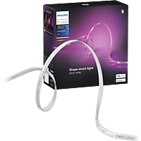 MediaMarkt PHILIPS HUE Solo Lightstrip 5 meter - Wit en Gekleurd Licht - Ledstrip Wit aanbieding