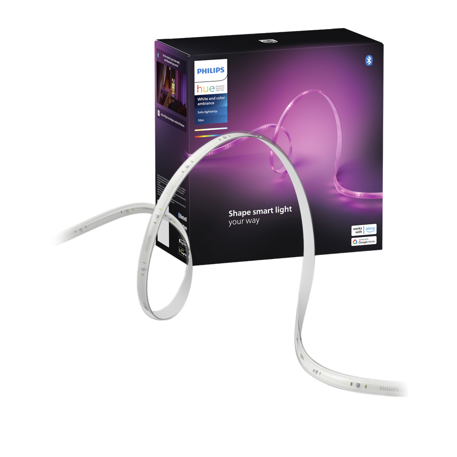 Philips Hue Solo lightstrip - wit en gekleurd licht - 10m