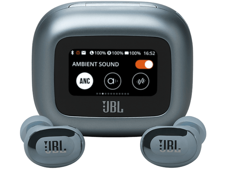 JBL Live Buds 3, 40 h Autonomía, Conexión Multipunto, IP55, Cancelación de ruido, Sonido Espacial, Azul