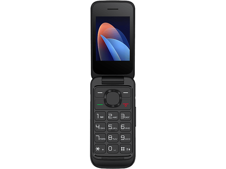 Móvil - TCL OneTouch 5023, Negro, 4 MB, 970 mAh, Nucleus, Bluetooth: 3.0, USB-C, Linterna, 2.4" Pantalla