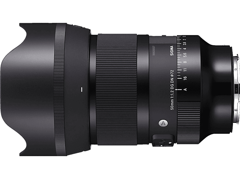 SIGMA 316965 50 mm - 50 mm f./1.2 DG, DN (Festbrennweite Objektiv für Sony E-Mount, Schwarz)