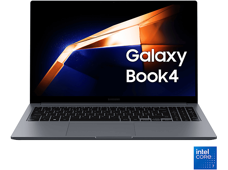 Samsung Galaxy Book4 15.6 Core7, 15,6", processore Intel Core 7 150U, Intel Iris Xe Graphics, 16 GB, 512 GB Ssd, Grey Notebook