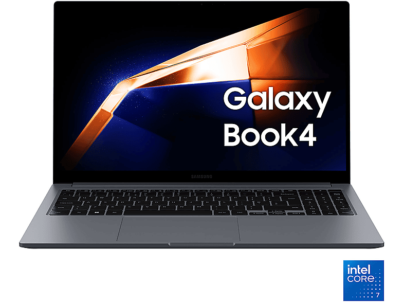 SAMSUNG Galaxy Book4 15.6 Core7, 15,6 ”, processore Intel® Core 7 150U, INTEL Iris Xe Graphics, 16 GB, 512 GB SSD, Grey