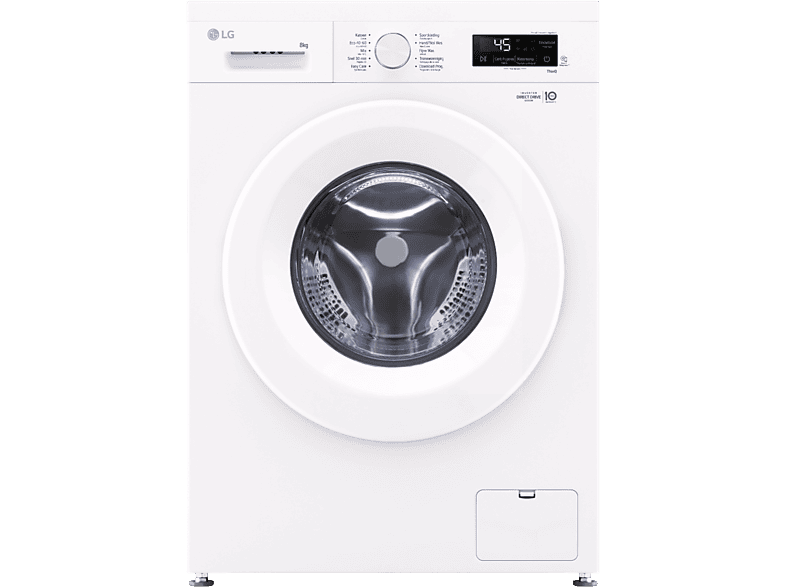 LG F4x1008nwh - Wasmachine Voorlader 8 Kg 1400 Rpm 75 Db