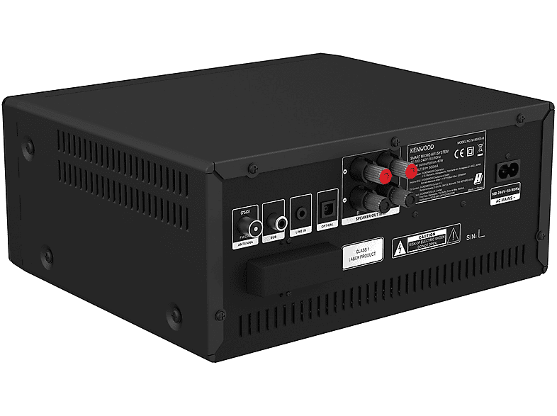Kenwood M-9500S-B Smart Micro Hi-Fi System mit Internetradio, DAB+, CD/USB und Audiostreaming — Foto 5 von 5