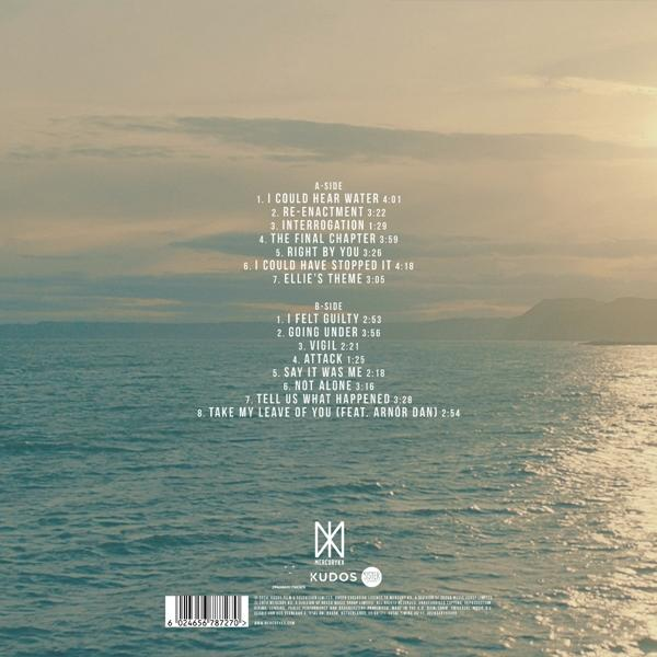Albumcover mit Songtiteln und Landschaft im Hintergrund.