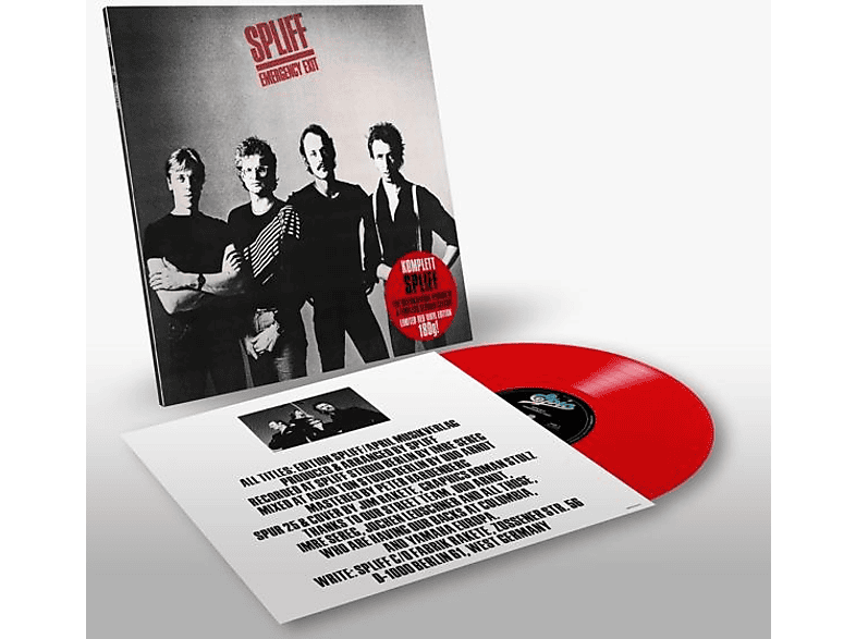 Spliff | Emergency Exit (85555 - Int'l version) - (Vinyl) | SATURN