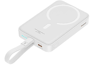 BASEUS Magsafe 10.000 mAh 20W Mini Wireless Taşınabilir Şarj Cihazı Beyaz