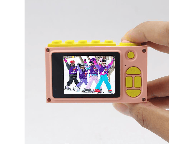 MYFIRST Camera 2 mit wasserdichter Schutzhülle Kinder Digitalkamera Rosa, k.A. opt. Zoom, Zoll IPS
