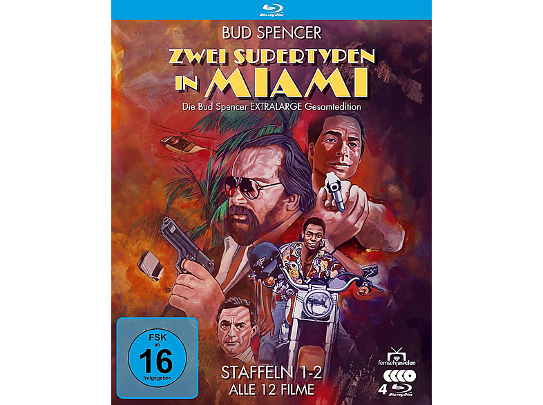 Zwei Supertypen in Miami - Die Bud Spencer XL ED. Blu-ray (FSK: 16)