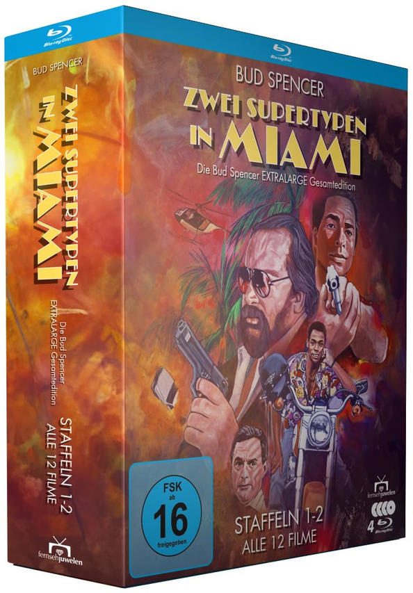 Ein Blu-ray-Box-Set mit mehreren Filmen auf dem Cover.