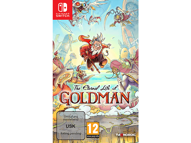 The Eternal Life of Goldman - Nintendo Switch [Game card]