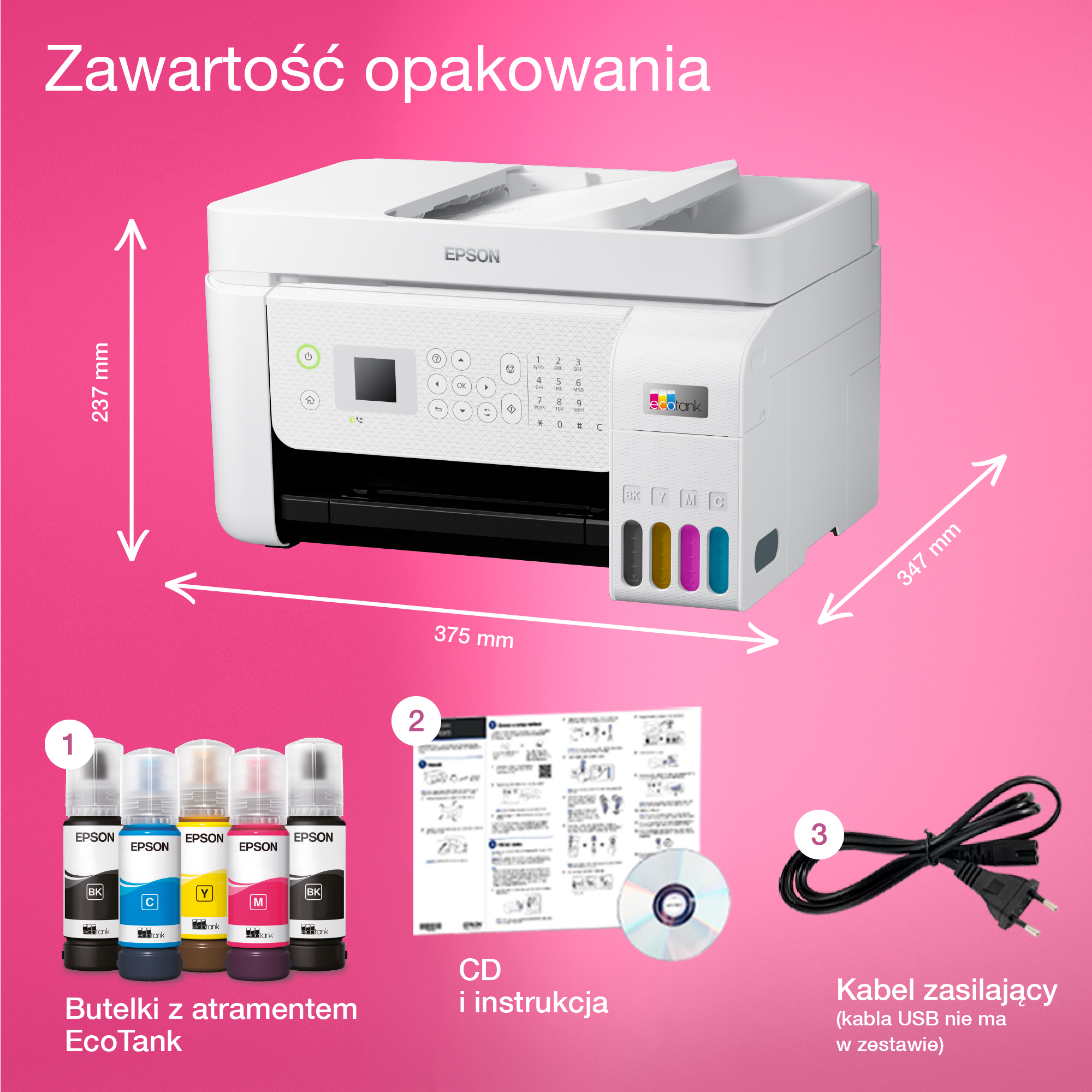 Urządzenie wielofunkcyjne EPSON EcoTank L5296