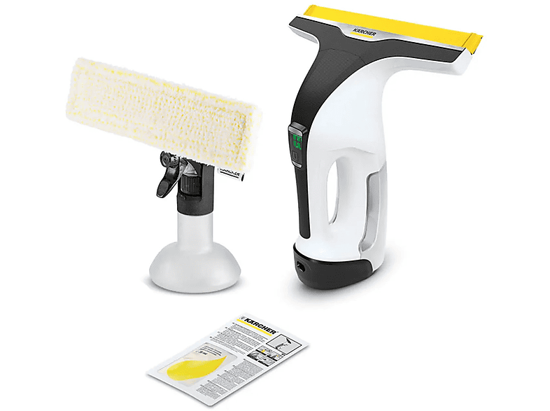 Kärcher WV 6 Plus N Aspiratore Per Vetri - Batteria 100 Minuti, Ricarica Rapida, Senza Aloni, 300m² - Foto 8