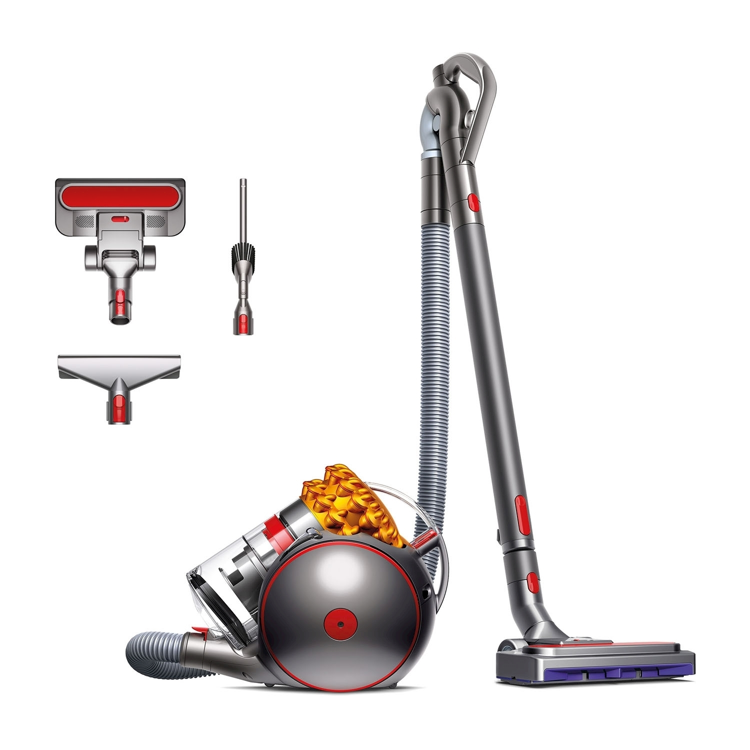 ASPIRAPOLVERE SENZA SACCO DYSON CINETIC BIG BALL, Senza sacco, 600 W