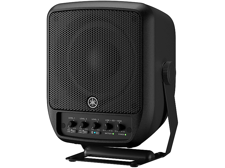 Sistema Pa Portatile Ultra Compatto E Moderno.Mixer A 3 Canali (2 Microfono/Linea Mono + 1 Linea) Yamaha Cstagepas100