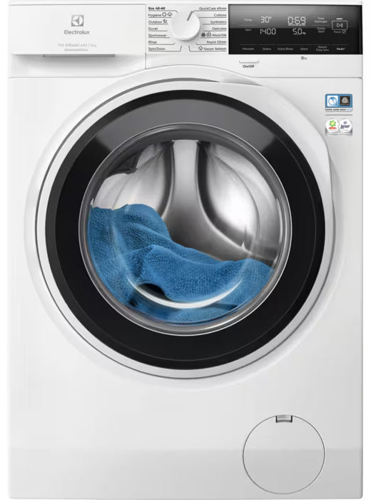 ELECTROLUX EW7F3684UE Elöltöltős mosógép, A, 8kg, Ökoinverter, UNIVERSALDOSE
