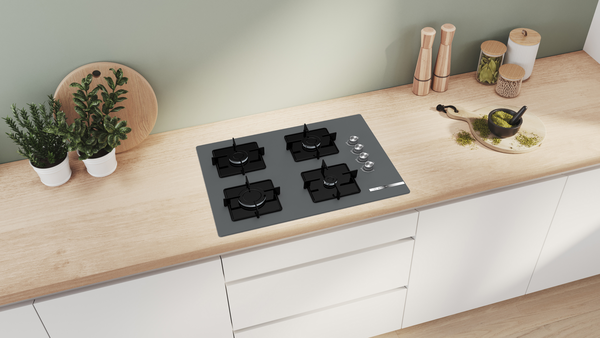 BOSCH POP7C9O12O Ankastre  Gazlı Ocak