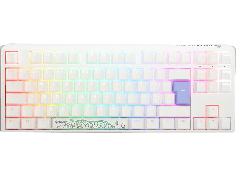 Teclado gaming | Ducky ONE 3 Classic TKL Pure White MX-Blue