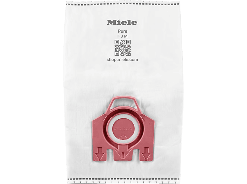 Accesorio aspirador - Miele FJM HyClean Pure, Bolsas de Aspiradora, Tecnología HyClean, Cierre Automático, Blanco