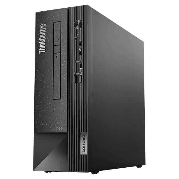 PC sobremesa - Lenovo ThinkCentre neo 50s Gen 4 Profesional, Intel® Core™ i5-13400, 8GB RAM, 256GB SSD, UHD 730, W11 Pro, Negro, Incl. Teclado y Mouse