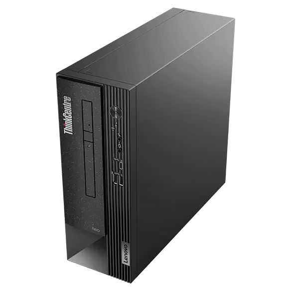 PC sobremesa - Lenovo ThinkCentre neo 50s Gen4 Profesional, Intel® Core™ i3-13100, 8GB RAM, 256GB SSD, UHD 730, W11 Pro , Negro, Incl. teclado y mouse