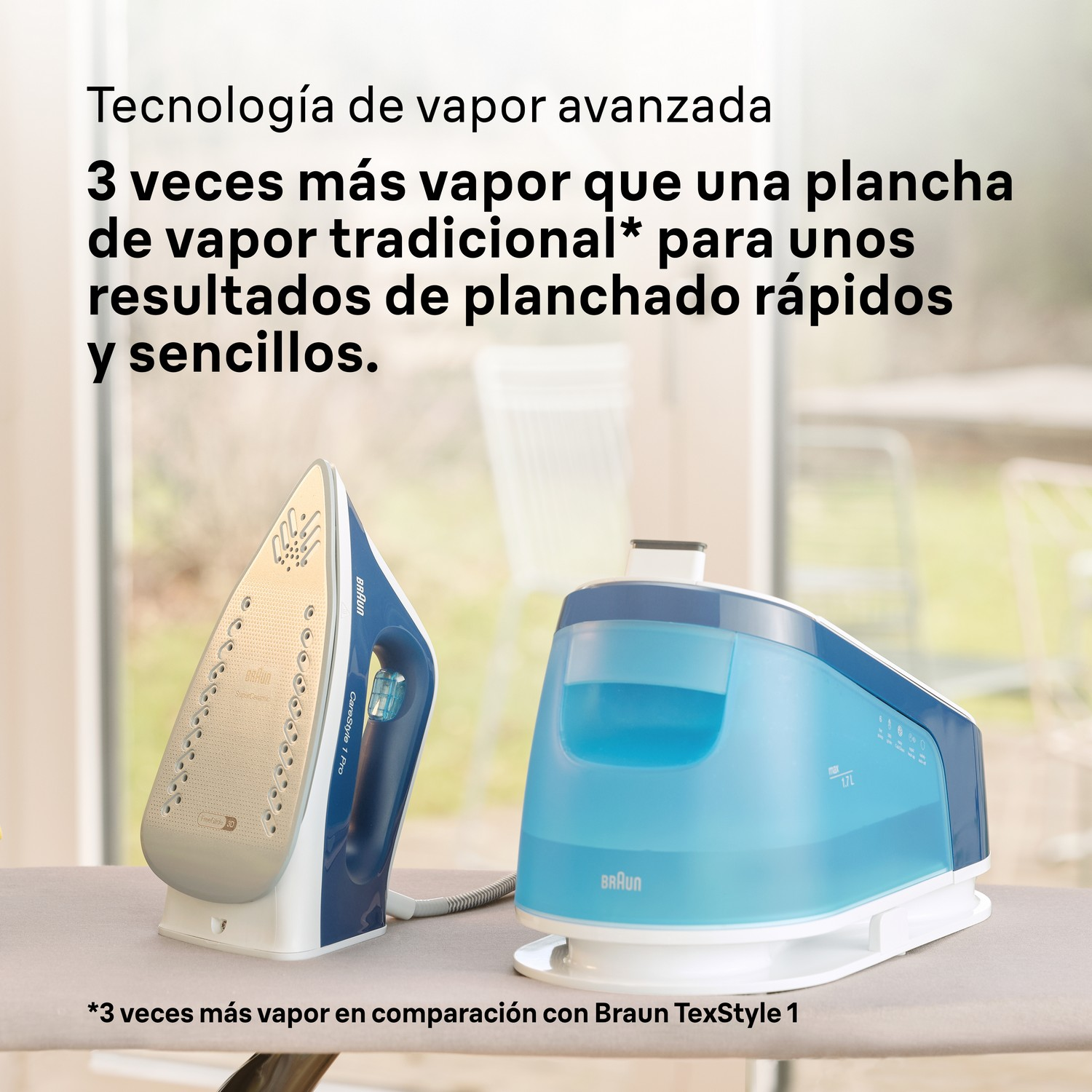 Una afeitadora eléctrica blanca y morada con las palabras 'Wet & Dry' y 'Philips'.