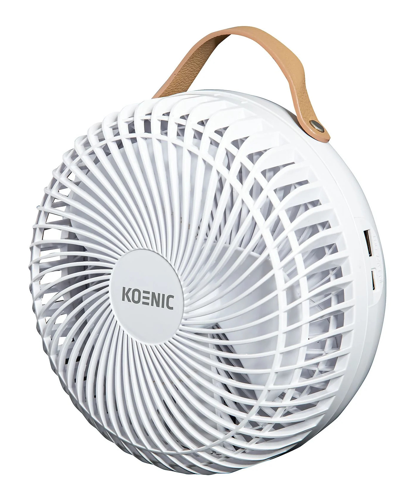 Wentylator bezprzewodowy KOENIC KTF 18422 USB EXPANDABLE TABLE FAN Biały