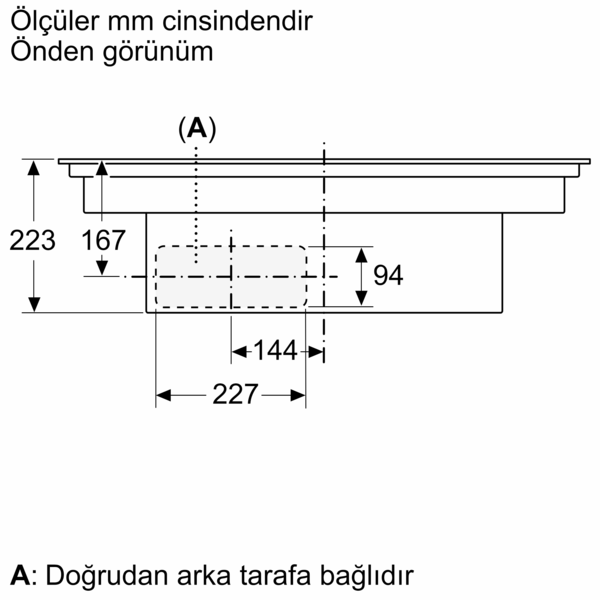 BOSCH PXX875D67E Ankastre  Davlumbaz Entegreli Ocak