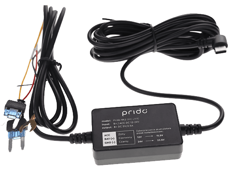 Zestaw zasilający PRIDO Hardwire Kit HK2