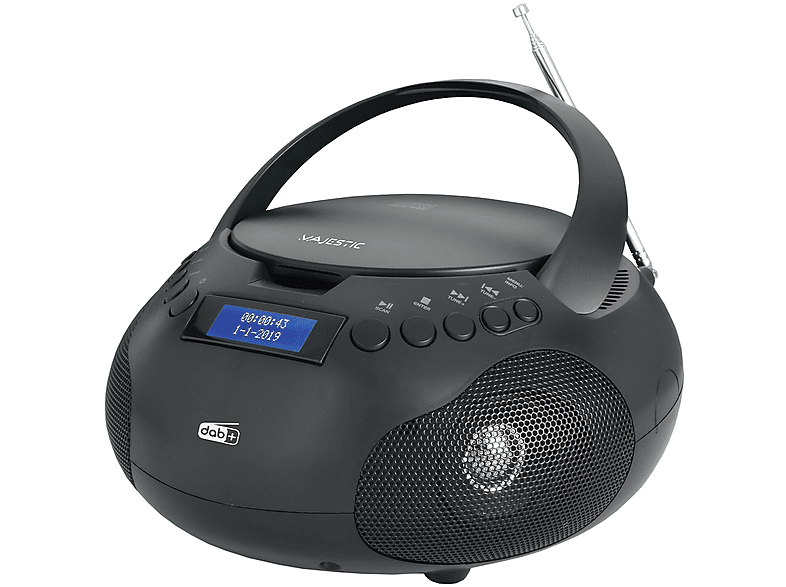 Radio CD Portatile Majestic AH 264 DAB BK