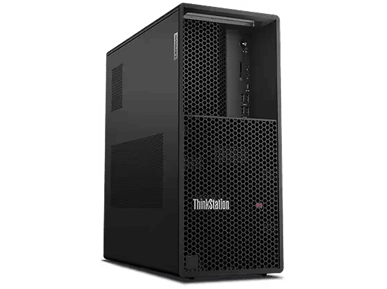PC sobremesa - Lenovo ThinkStation P3 Tower Profesional, Intel® Core™ i7-13700, 32GB RAM, 1TB SSD, GeForce RTX™ A2000, Windows 11 Pro, Negro