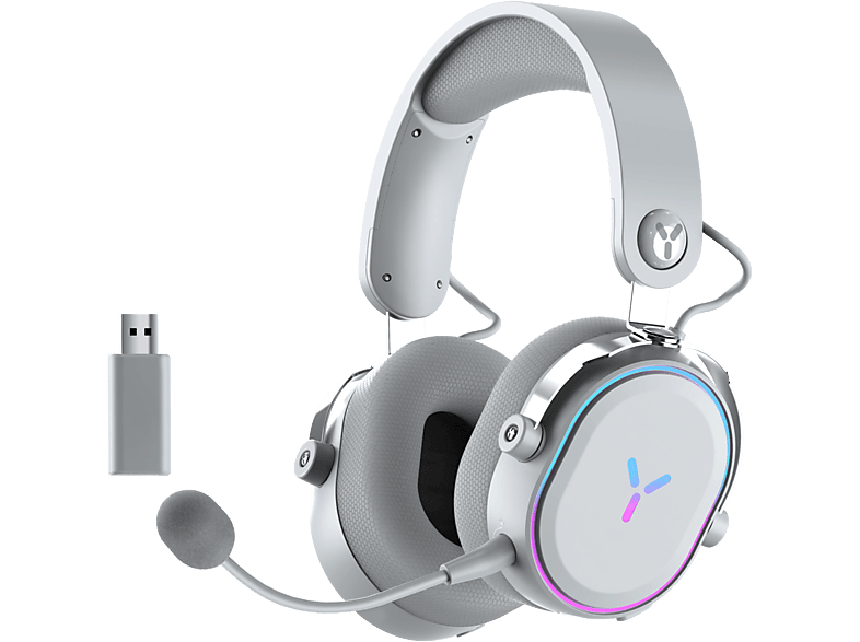 ISY Draadloze Gaming Headset Wit (igh 4000)