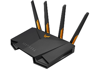 ASUS TUF-AX4200  kétsávos WiFi 6 AiMesh gaming router, 4x Gigabit LAN, fekete (90IG07Q0-MO3100)