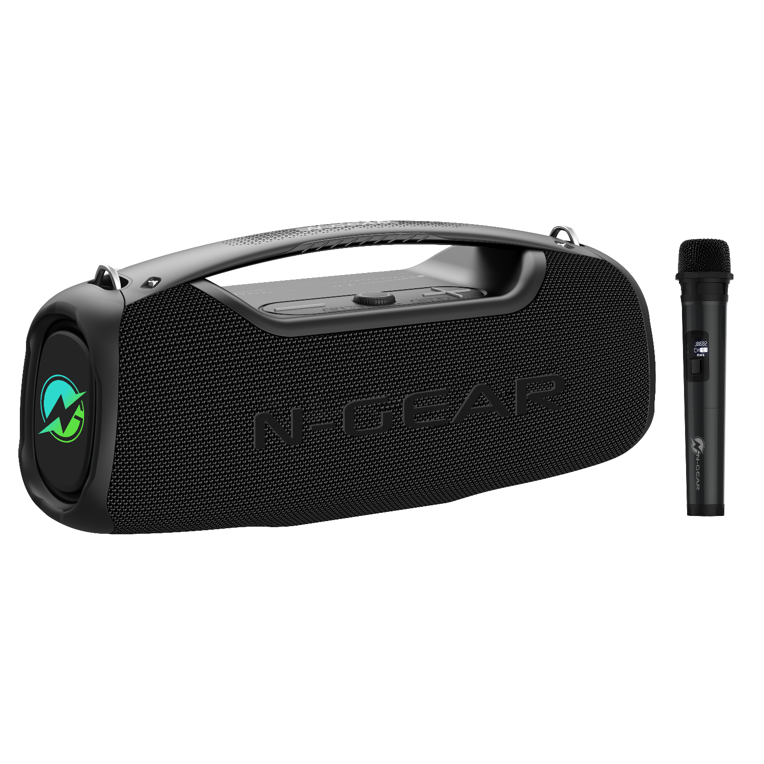 N-gear Nrg 500 Partyspeaker Zwart