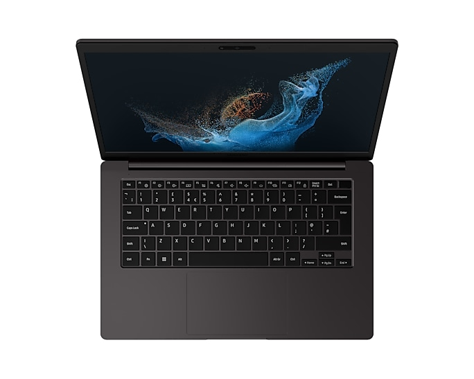 Portátil - Samsung Galaxy Book2, Profesional, 14" FHD, Intel® Core™ i7-1260P, 16GB RAM, 512GB SSD, Iris® Xe, W11P, Grafito