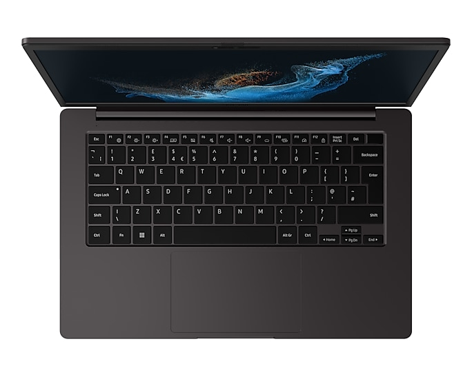 Portátil - Samsung Galaxy Book2, Profesional, 14" FHD, Intel® Core™ i7-1260P, 16GB RAM, 512GB SSD, Iris® Xe, W11P, Grafito