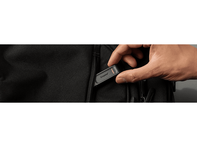 KINGSTON USB Stick DataTraveler 70, 128GB, USB-C, schwarz (DT70/128GB) — Foto 4 von 5