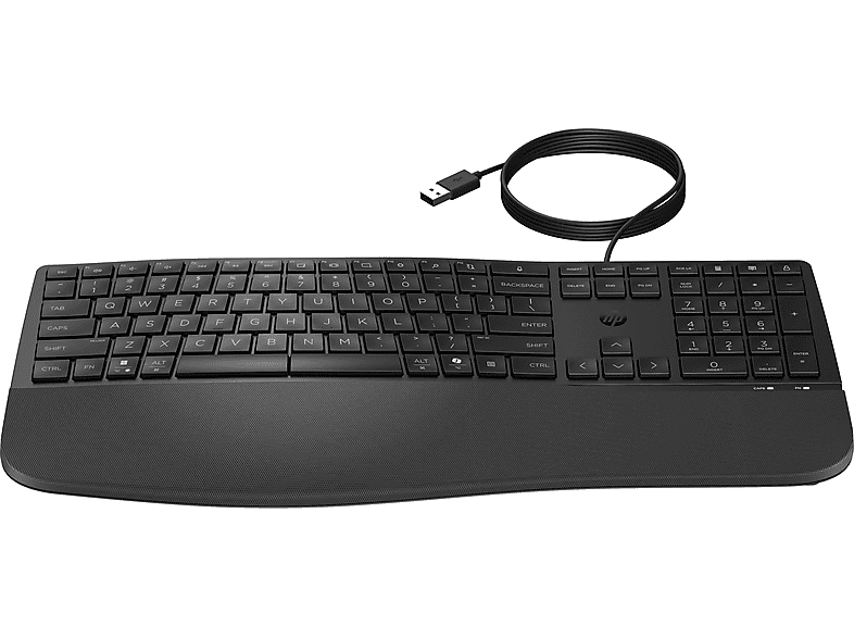 HP Toetsenbord 480 Comfort Azerty Zwart (8t6m1aa#ac0)