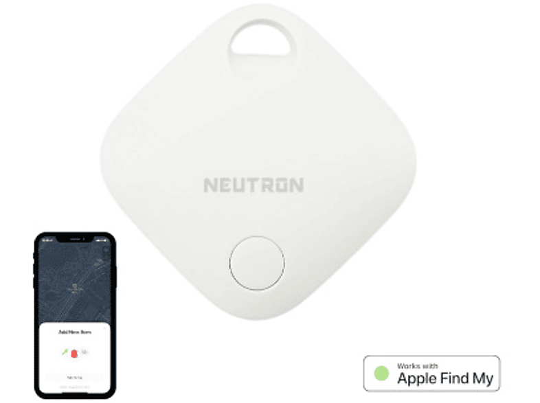 NEUTRON Smart Tag iPhone Bul Uyumlu, Apple Lisanslı Akıllı Takip Cihazı