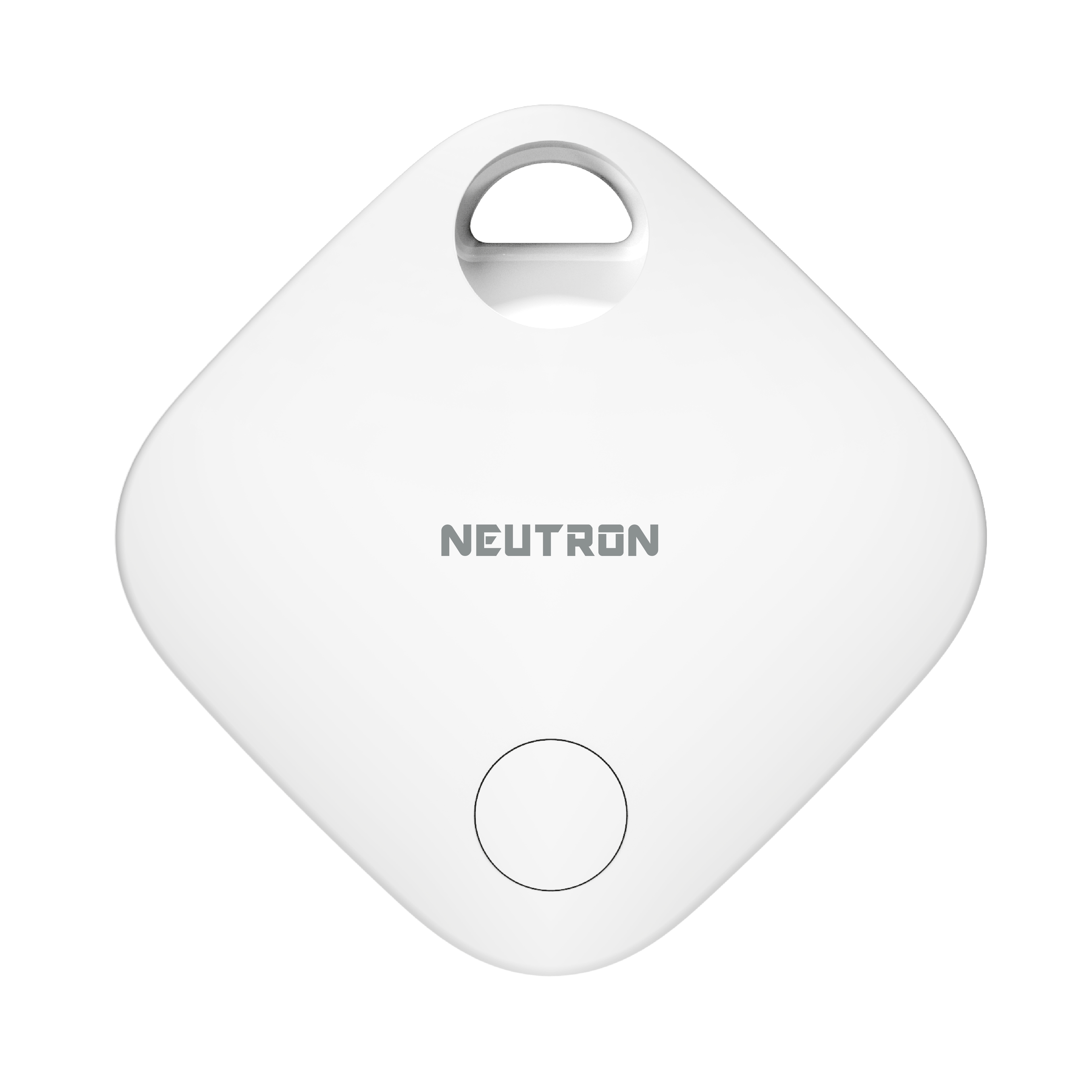 Üzerinde 'NEUTRON' yazan beyaz bir Neutron izleyici.