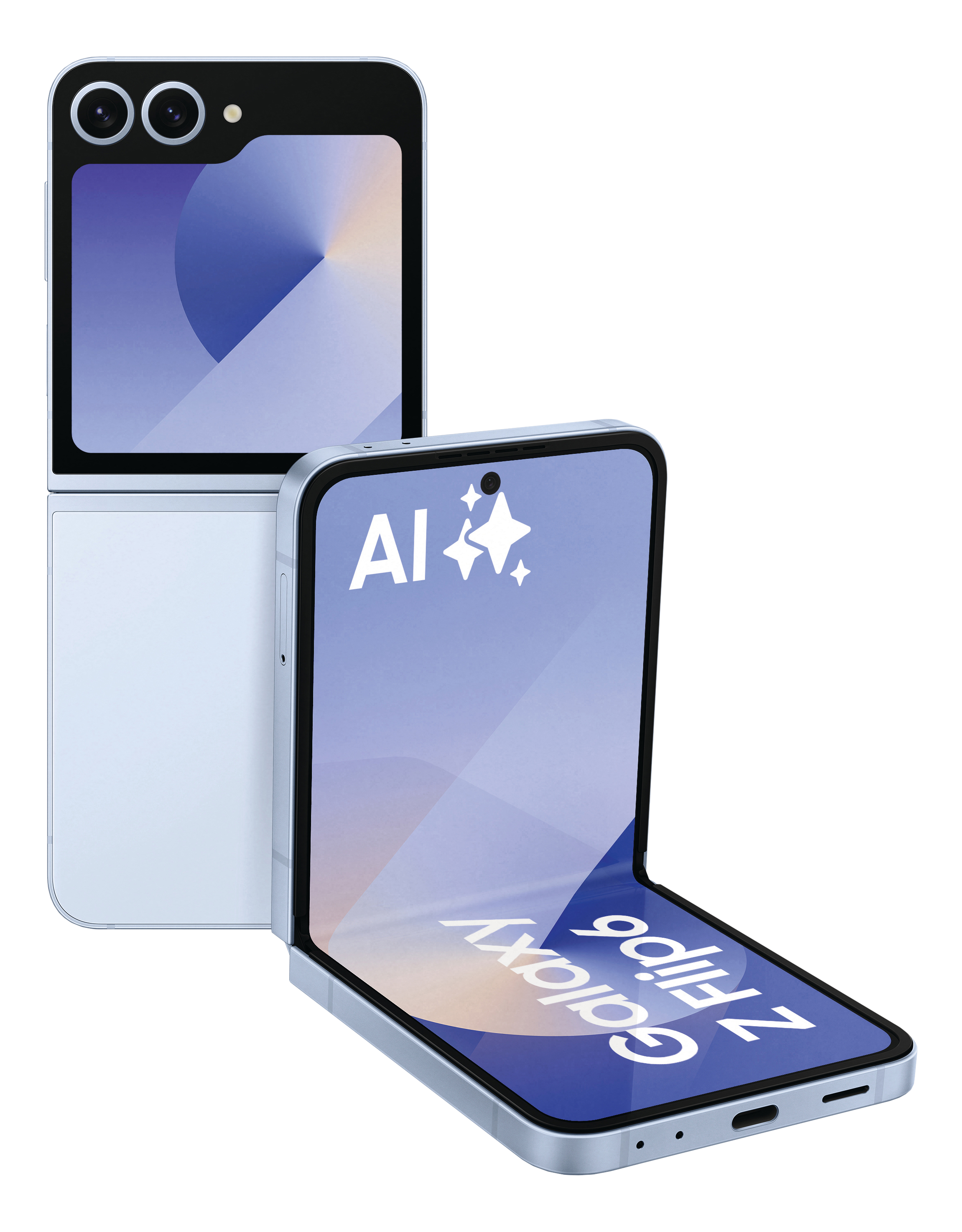 GalaxyZflip6/256GB/ブルー SAMSUNG Galaxy Z Flip6 256 GB Blue Dual SIM | MediaMarkt